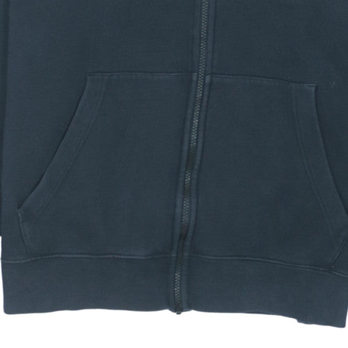 Nike Men's Black XL Full Zip Hoodie Sweatshirt with Logo