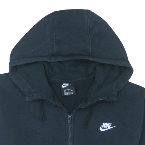 Nike Mens Black XL Full Zip Fleece Hoodie Sweatshirt