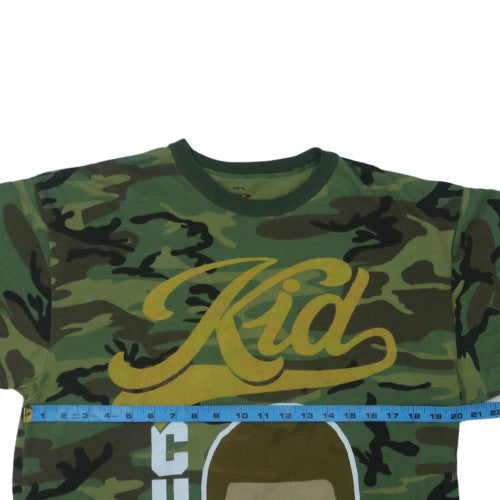 Rothco Men's Green Camouflage Kid Cudi Graphic T-Shirt XL