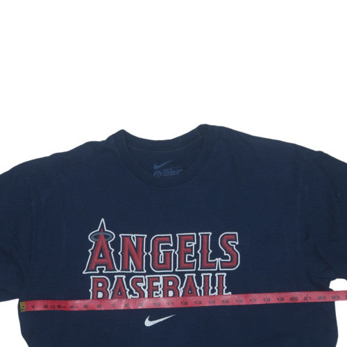Nike Men's Blue Los Angeles Angels Baseball Graphic T-Shirt XL