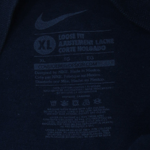 Nike Men's Blue Los Angeles Angels Baseball Graphic T-Shirt XL