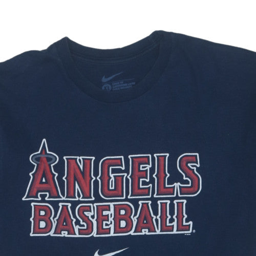 Nike Men's Blue Los Angeles Angels Baseball Graphic T-Shirt XL