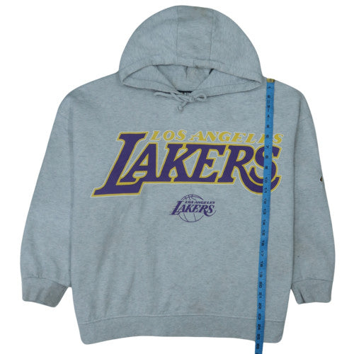 Primark NBA Los Angeles Lakers Grey Hoodie Women XL Pullover Hooded Sweatshirt
