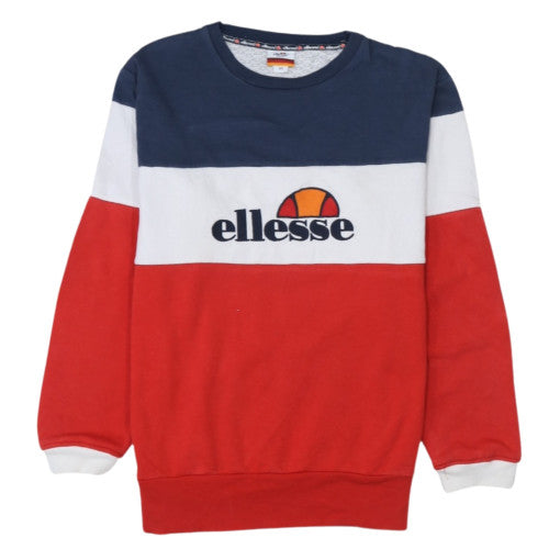 Ellesse Men’s Multicoloured XS Crew Neck Pullover Sweatshirt