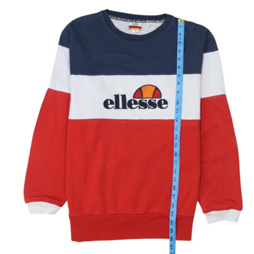 Ellesse Men’s Multicoloured XS Crew Neck Pullover Sweatshirt