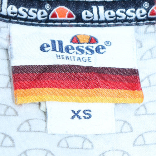 Ellesse Men’s Multicoloured XS Crew Neck Pullover Sweatshirt