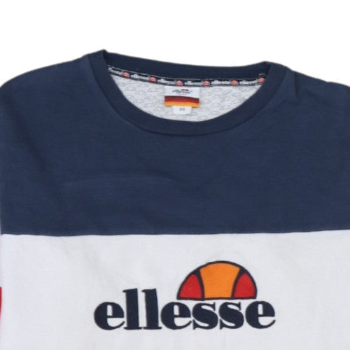 Ellesse Men’s Multicoloured XS Crew Neck Pullover Sweatshirt