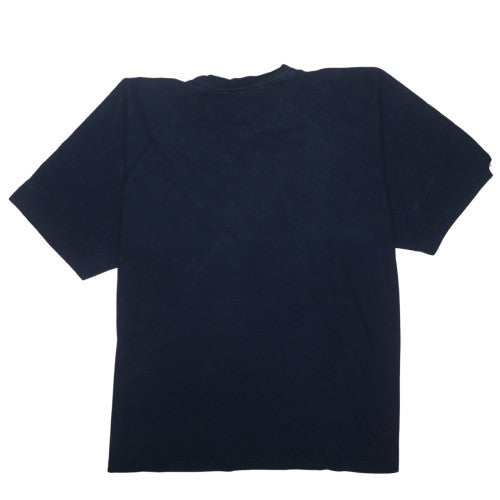 Starter Men's Navy Blue 3XL Cotton Crew Neck T-Shirt