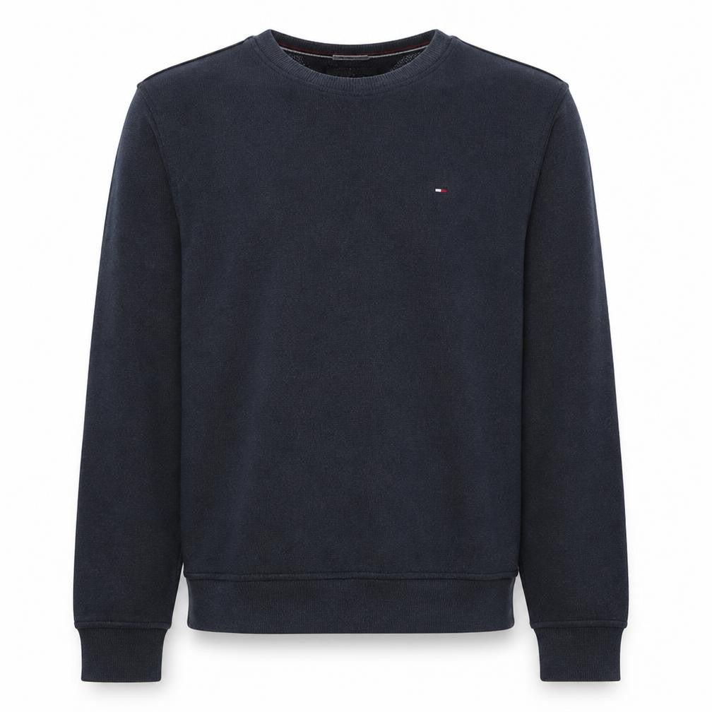 Hilfiger Denim Men's Blue Small Crew Neck Pullover Sweatshirt