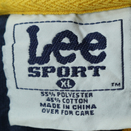 Lee Sport Men’s Blue Michigan Wolverines XL V-Neck Sweatshirt