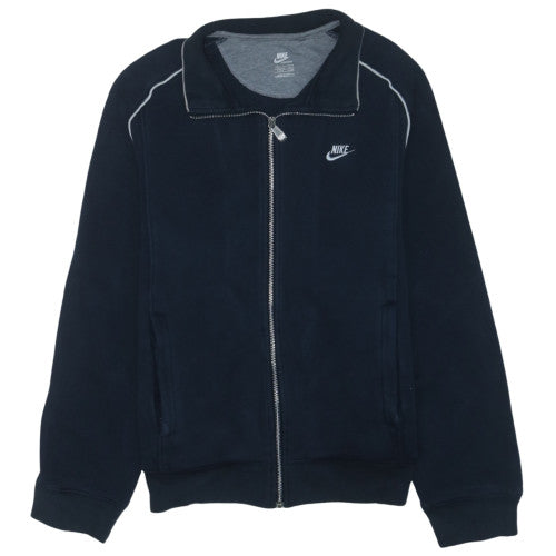 Nike Men's Blue Full Zip Fleece Sweatshirt M Regular Fit