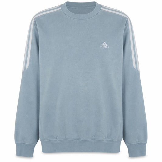 Adidas Men's Blue Crew Neck Pullover Sweatshirt Size L