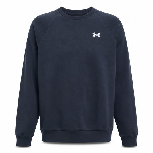 Under Armour Men's Black Small Fleece Crew Neck Sweatshirt