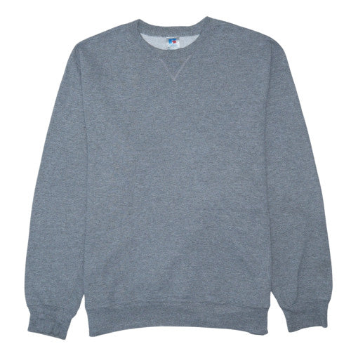 Russell Athletic Men's Grey XL Crew Neck Pullover Sweatshirt