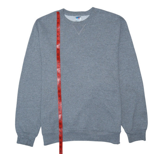 Russell Athletic Men's Grey XL Crew Neck Pullover Sweatshirt