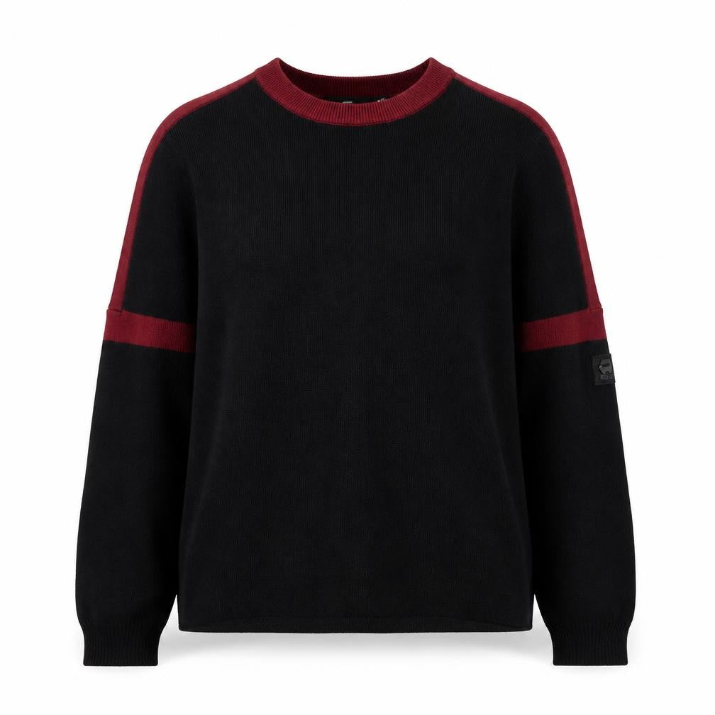 G-Star RAW Women's Black Crew Neck Cotton Jumper Size M