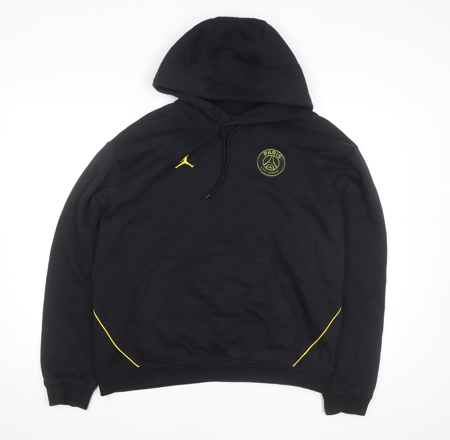 Jordan Paris Saint-Germain Black Men's Pullover Hoodie M