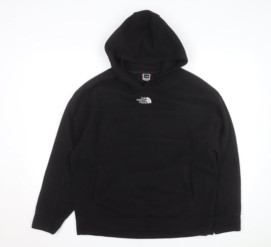 The North Face Women's Black Pullover Hoodie Fleece L Size