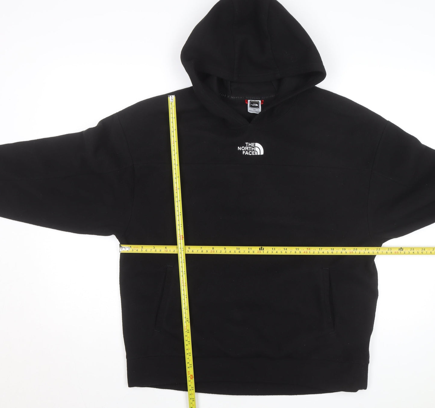 The North Face Women's Black Pullover Hoodie Fleece L Size