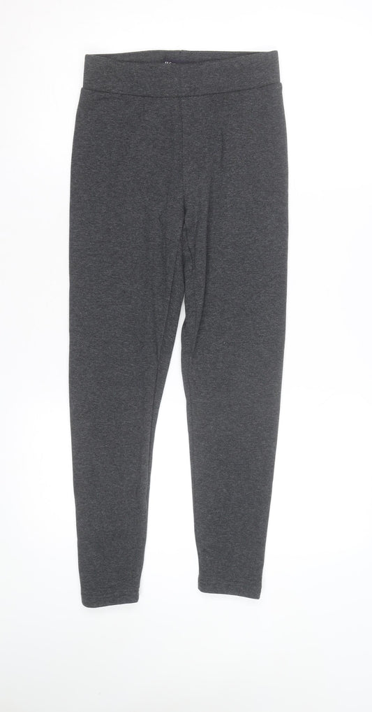 Marks and Spencer Women's Grey Jersey Leggings Size 8