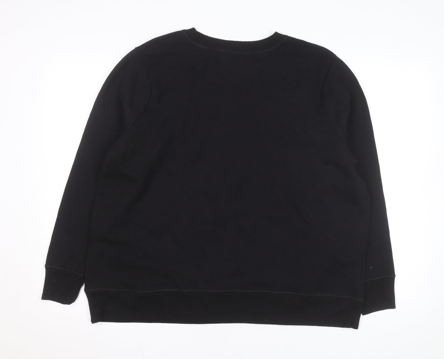 Just My Size Unisex Black Christmas ELFIE Pullover Sweatshirt 2XL