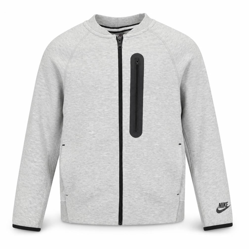 Nike Boys Grey Full Zip Sweatshirt Size L 147-158cm Classic Athletic Style