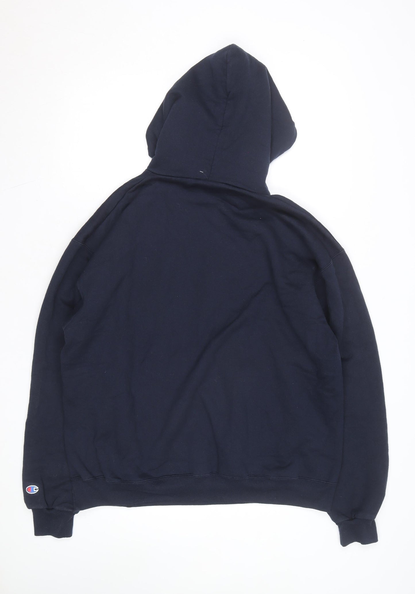 Champion Men's Blue XL Pullover Hoodie Western Volleyball Graphic