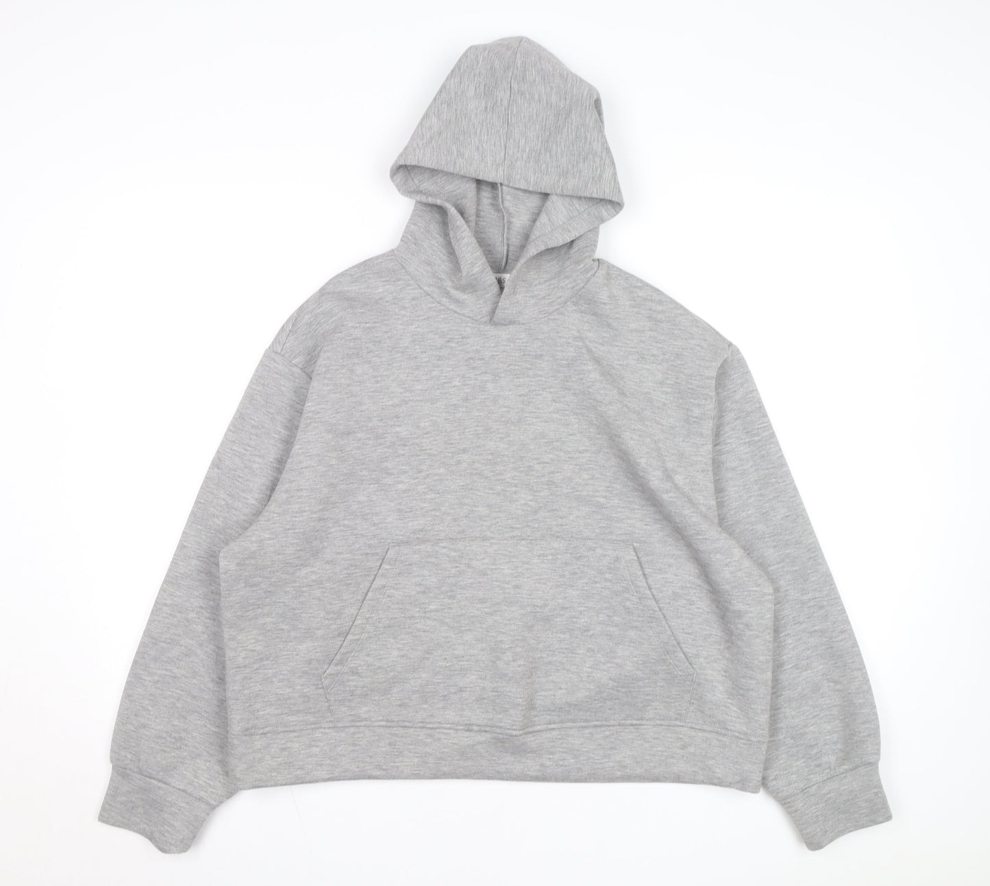 Marks and Spencer Men's Grey Pullover Hoodie Size L Regular Fit