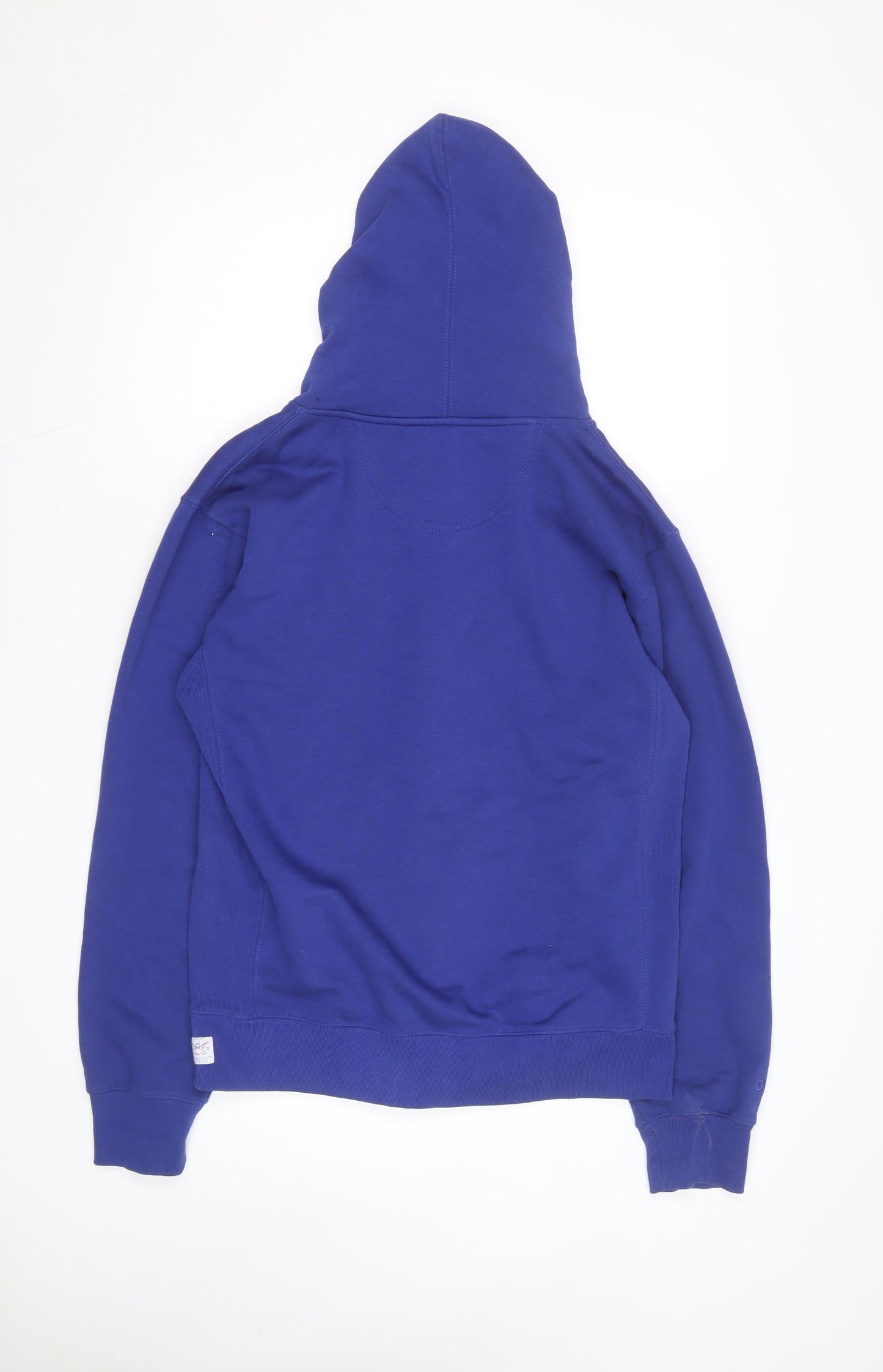 Cuffy’s Men’s Blue Full Zip Hoodie M College Graphic Cape Cod