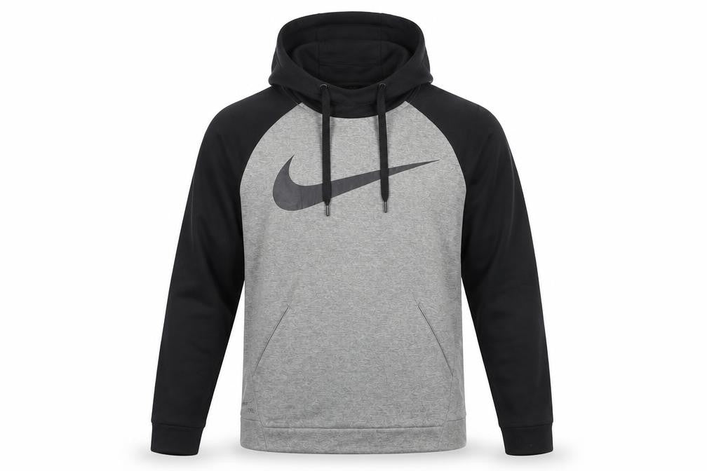 Nike Men's Grey Dri-FIT Pullover Hoodie Small Sportswear