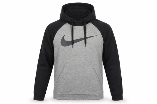 Nike Men's Grey Dri-FIT Pullover Hoodie Small Sportswear
