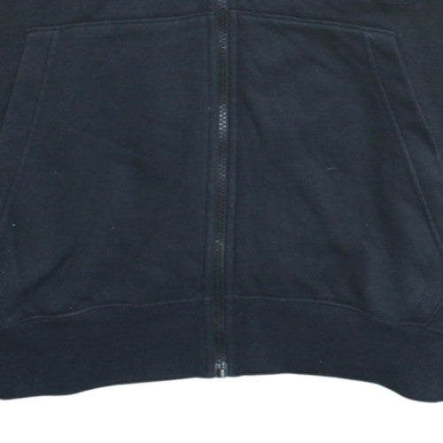 Nike Men's Black Full Zip Hoodie Size M Regular Fit Fleece