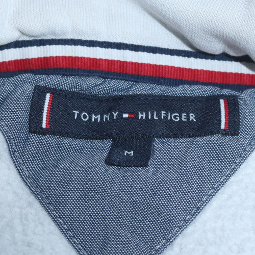 Tommy Hilfiger Men's White M Pullover Hoodie Classic Logo