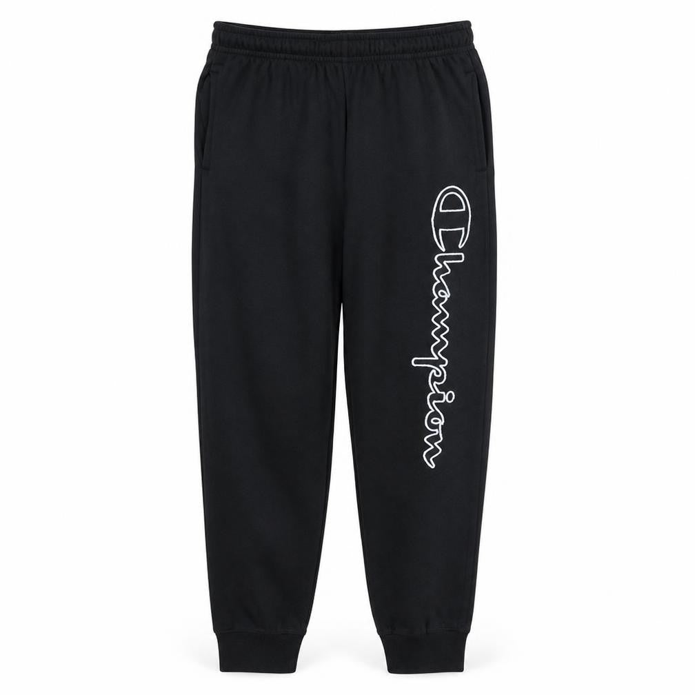 Champion Men Black Jogger Sweatpants Small Regular Fit Activewear