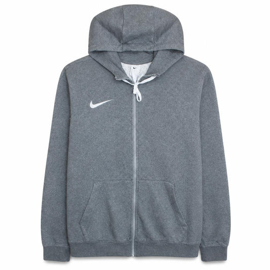 Nike Men's Grey Full Zip Hoodie L Fleece Sportswear