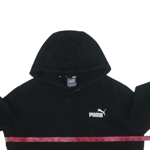 Puma Men's Black Pullover Hoodie M Fleece Sportswear