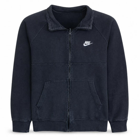 Nike Men's Black Full Zip Fleece Sweatshirt Size L