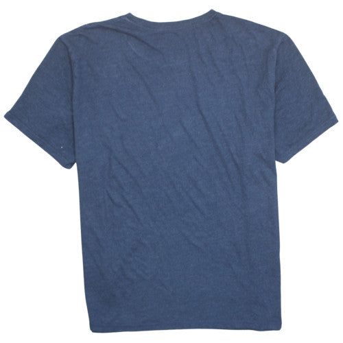 Nautica Men's Blue Crew Neck Short Sleeve T-Shirt Size M