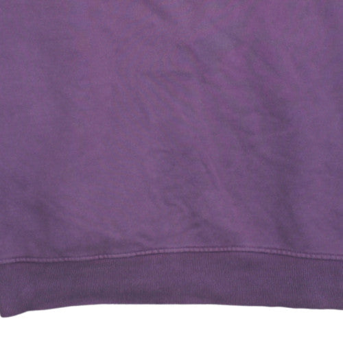 The North Face Unisex Purple XL Pullover Sweatshirt Crew Neck Fleece