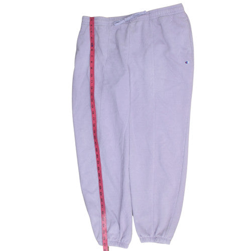 Champion Mens Purple XL Sweatpants Jogger Fleece Drawstring Activewear