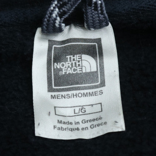 The North Face Men's Black Pullover Hoodie Size L Outdoor Fleece