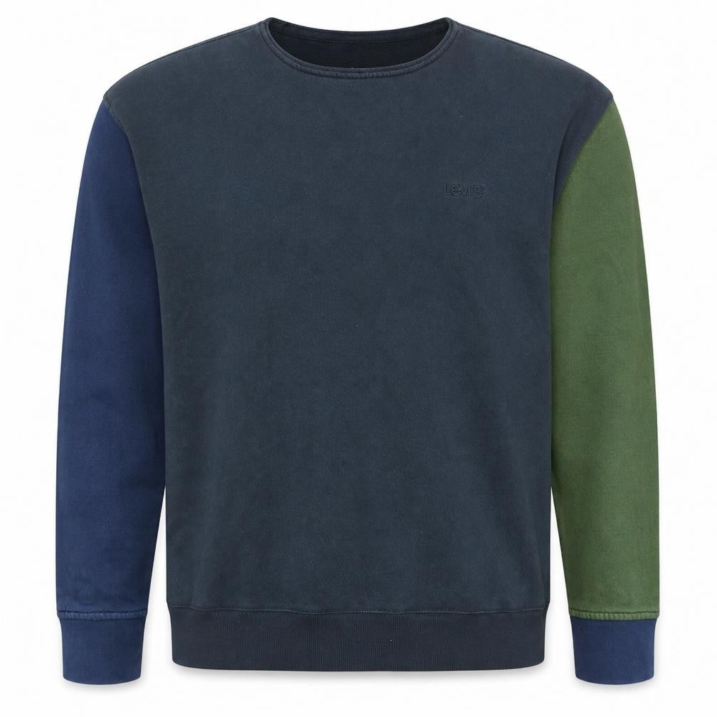 Levi's Men's Multicoloured Relaxed Fit Crew Neck Sweatshirt L
