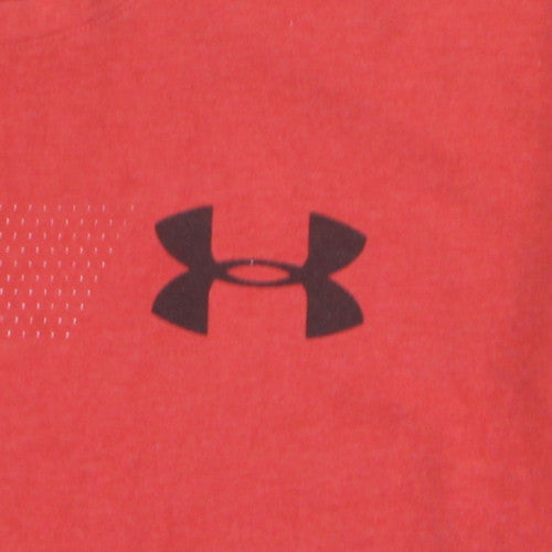 Under Armour Mens Red XL HeatGear T-Shirt Lightweight Active Top