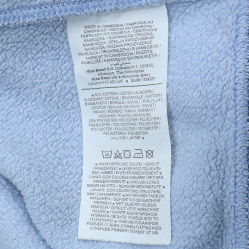 Nike Men's Blue Crew Neck Pullover Sweatshirt Size M