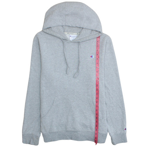 Champion Mens Grey XL Pullover Hoodie Authentic Fleece Sweatshirt