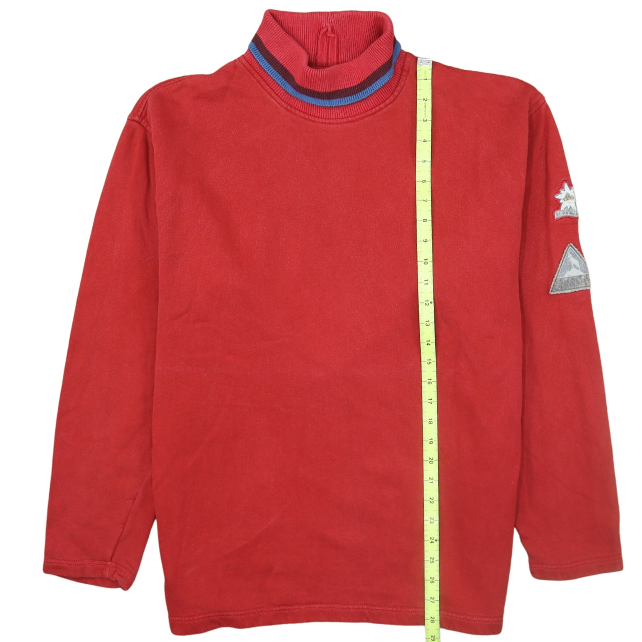Hugo Boss Men's Red High Neck Pullover Sweatshirt Size S