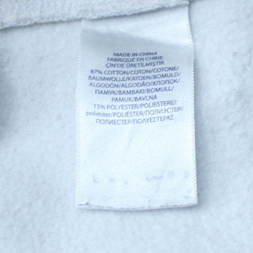 Ralph Lauren Polo Suisse White Teens L Pullover Sweatshirt