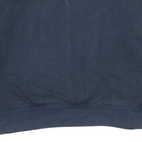 Nike Air Men's Black Pullover Hoodie L Fleece Logo Sportswear