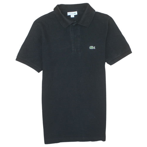Lacoste Men's Black Classic Fit Cotton Polo Shirt Size S