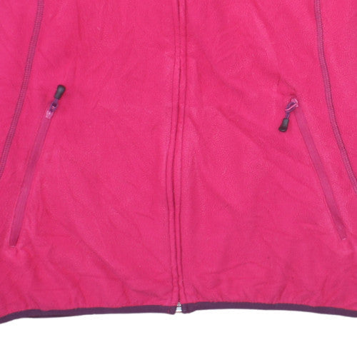 Berghaus Womens Pink Fleece Full Zip Jacket Size 12
